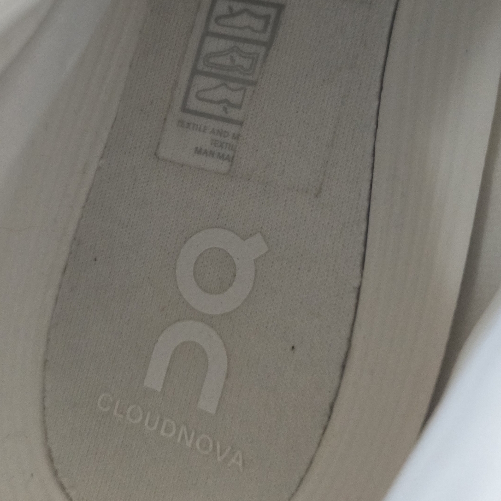 On Running Cloudnova White Sneakers - Picture 10 of 10